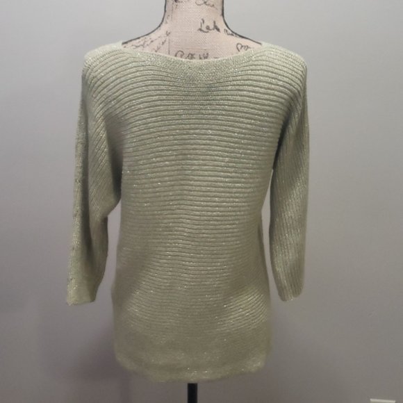 {Chico’s} Shine Detail Shannon Pullover - Picture 5 of 8